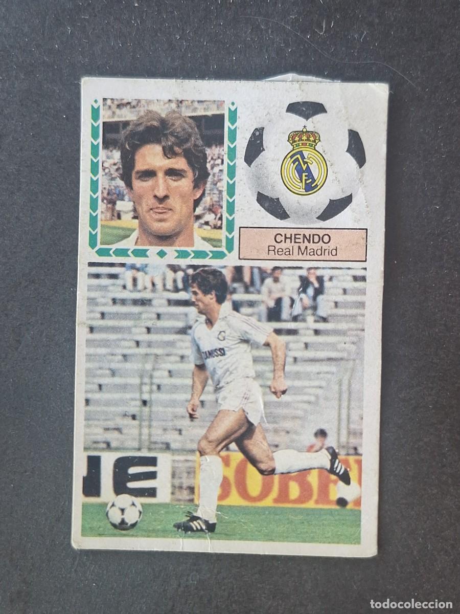 Cromos de f&uacute;tbol: L5 CHENDO REAL MADRID FICHAJE 40 LIGA ESTE 1983 1984 83 84 DESPEGADO RECUPERADO