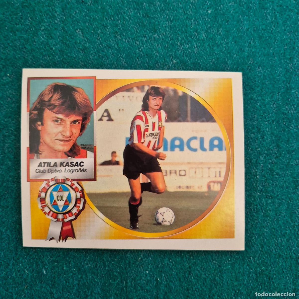 Cromos de f&uacute;tbol: ATILA KASAC LOGRO&Ntilde;ES COLOCA VERSION LIGA ESTE 1994/95 94 95