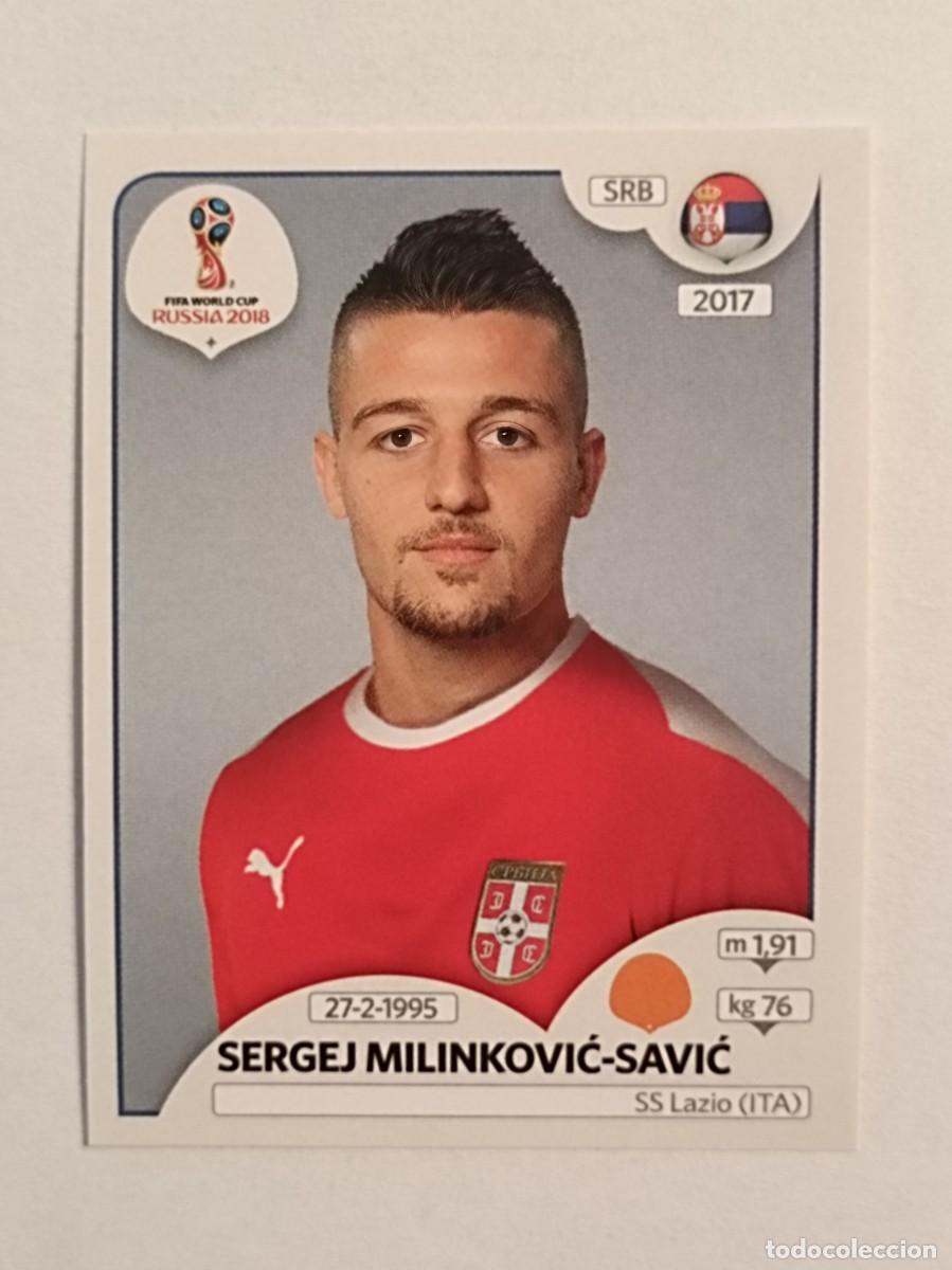 Cromos de f&uacute;tbol: #411 MILINKOVIC-SAVIC (SERBIA) MUNDIA RUSIA 2018 PANINI VERSION ROSA