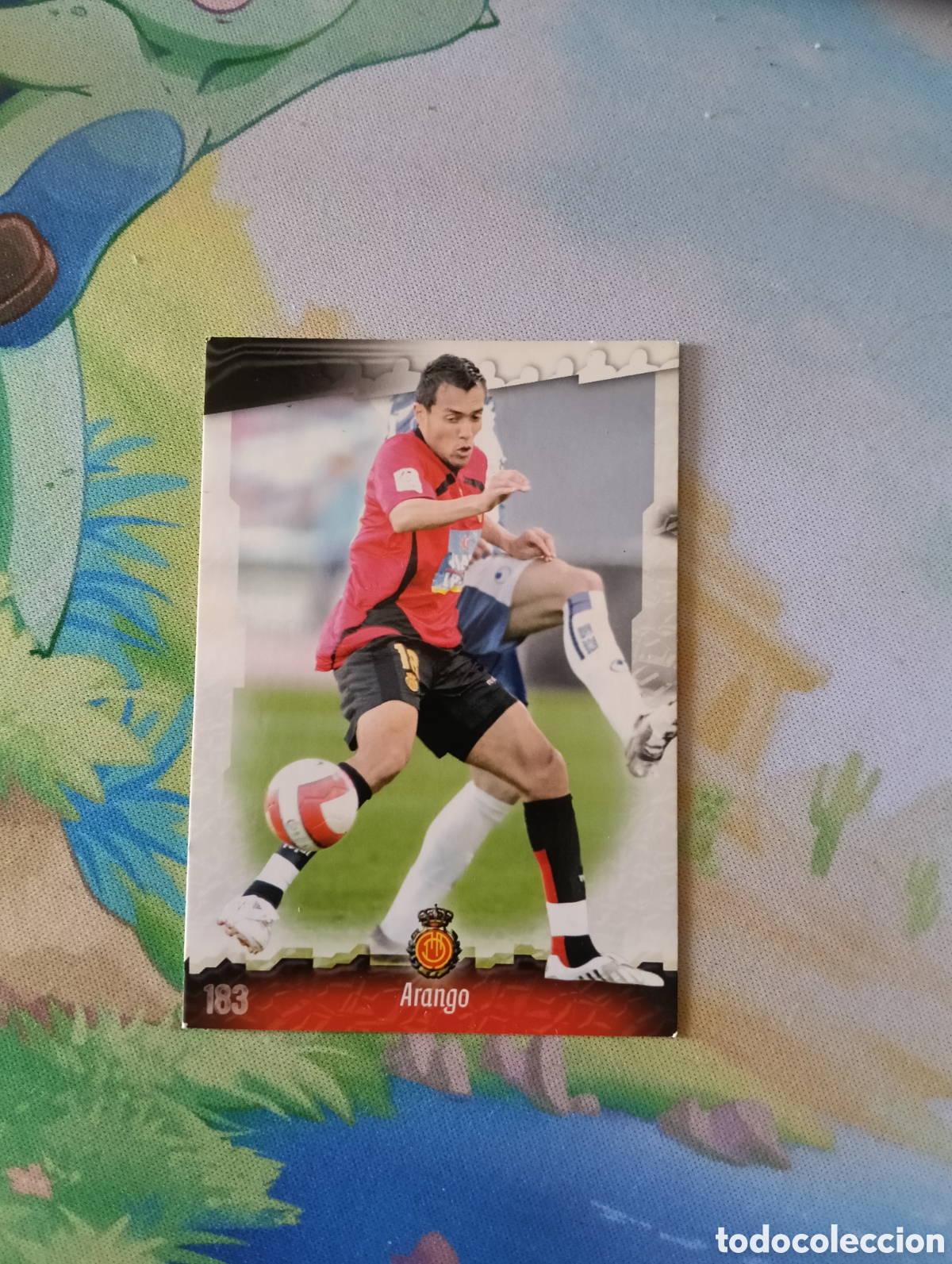 Cromos de f&uacute;tbol: Juan Arango RCD MALLORCA Mundi Cromo N&ordm; 183