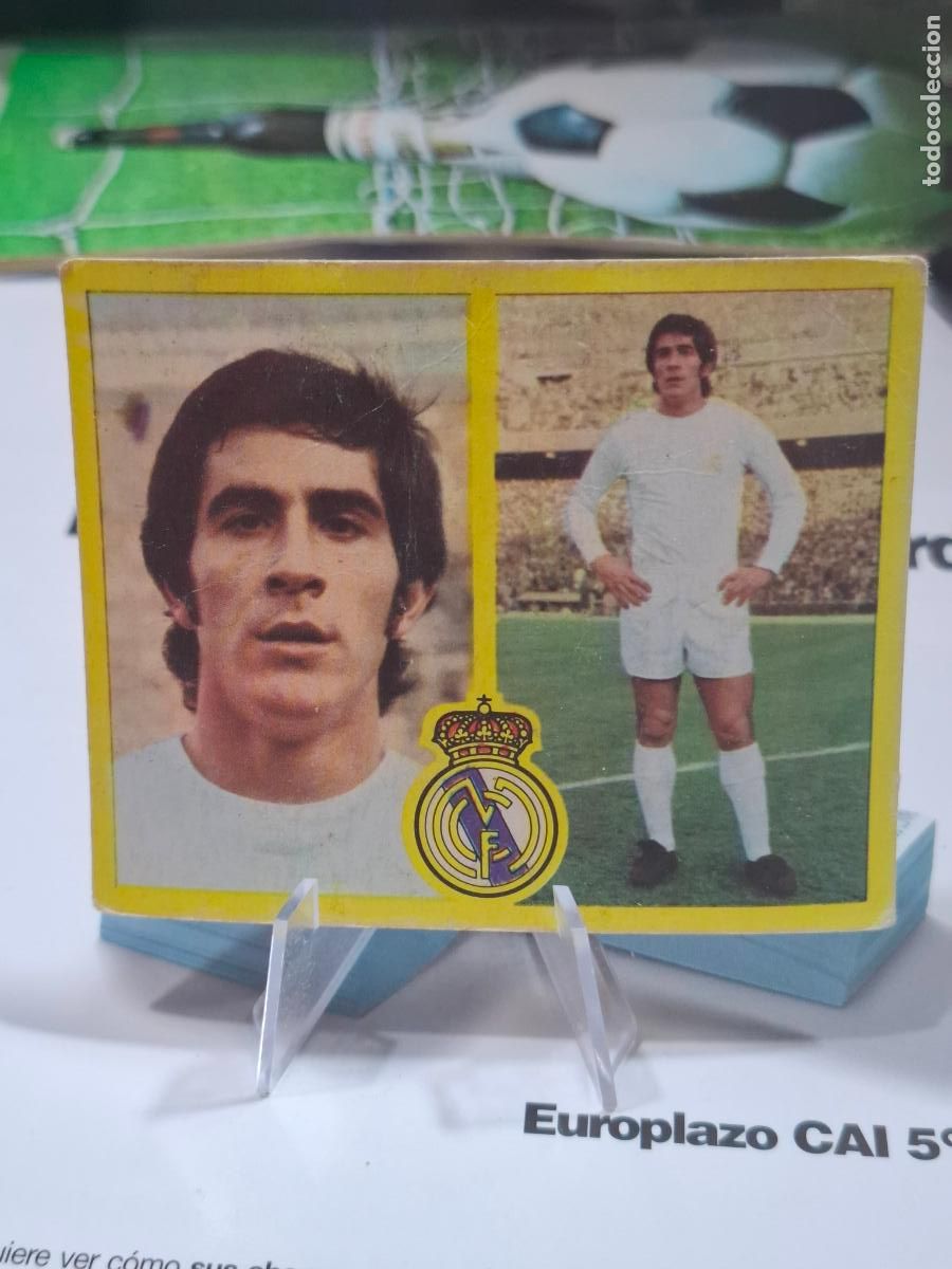 Cromos de f&uacute;tbol: BENITO REAL MADRID LIGA 1972 1973 72 73 EDICIONES ESTE DESPEGADO