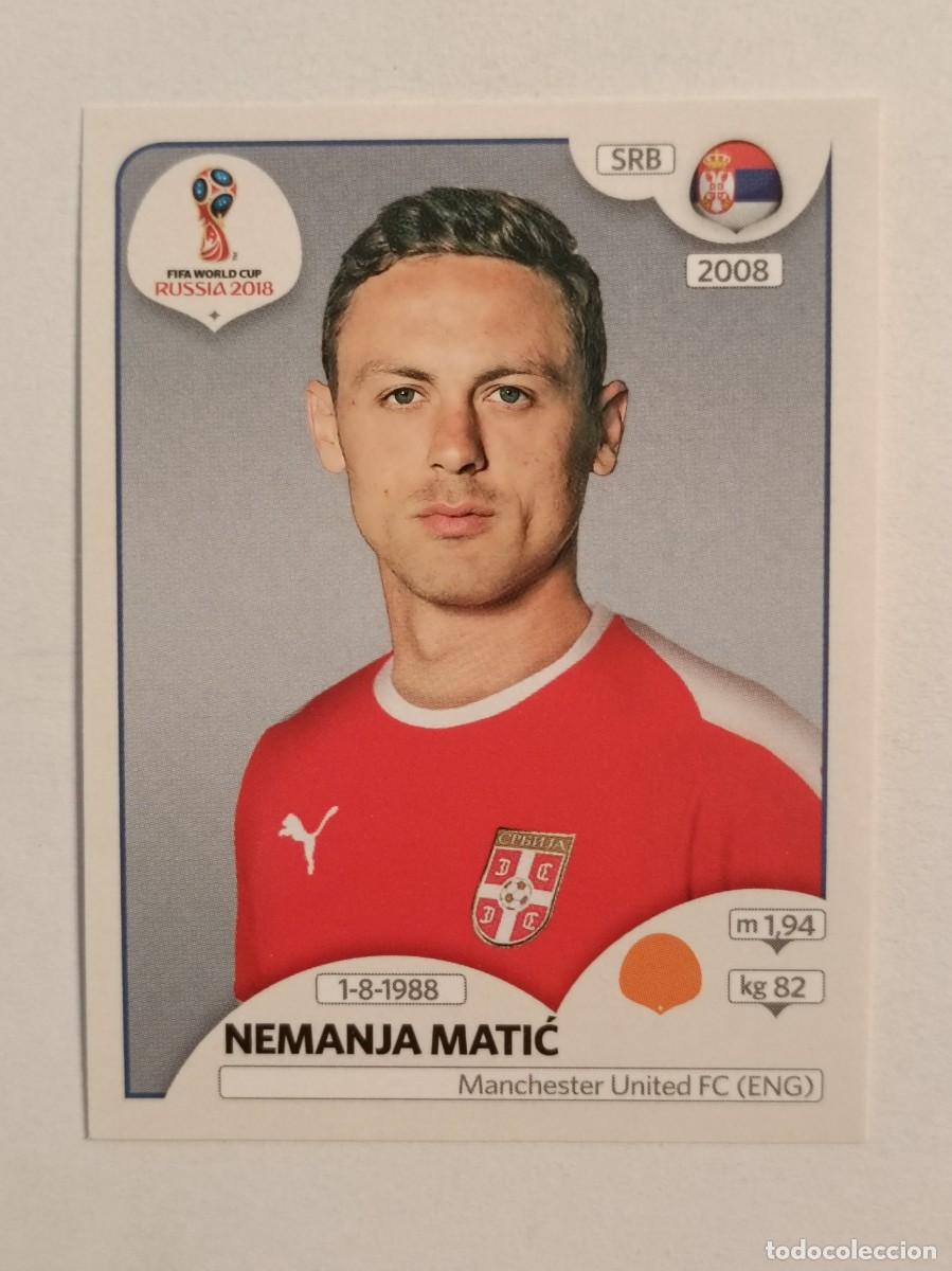 Cromos de f&uacute;tbol: #412 MATIC (SERBIA) MUNDIA RUSIA 2018 PANINI VERSION ROSA