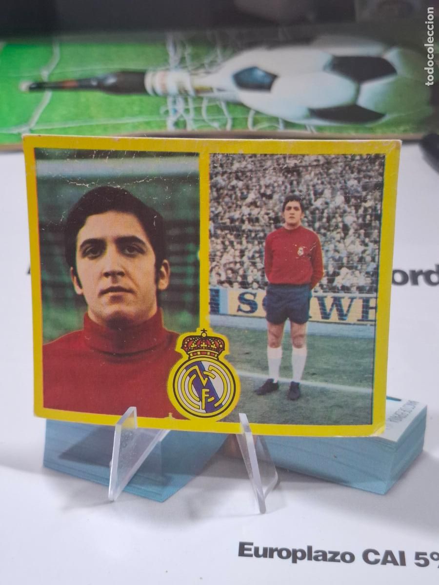 Cromos de f&uacute;tbol: GARCIA REMON REAL MADRID LIGA 1972 1973 72 73 EDICIONES ESTE DESPEGADO