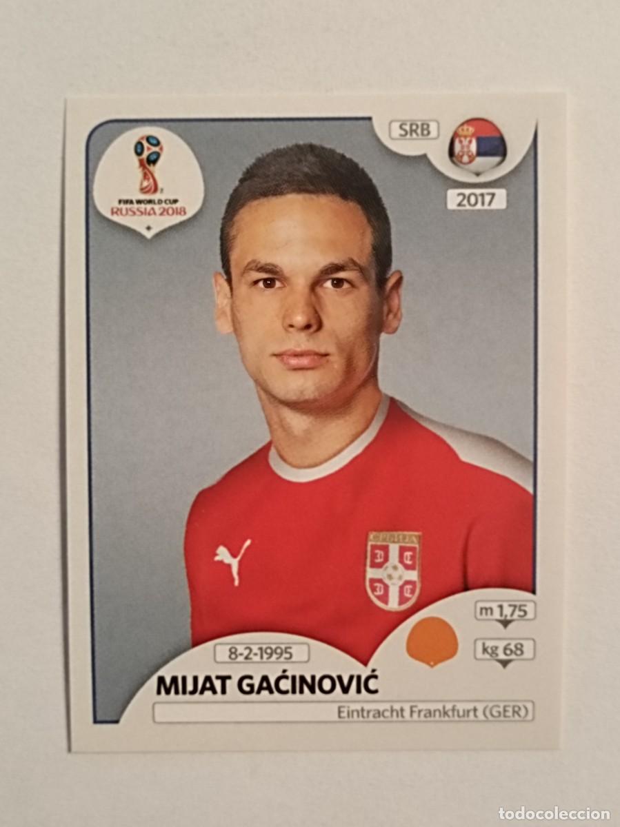 Cromos de f&uacute;tbol: #416 GACINOVIC (SERBIA) MUNDIA RUSIA 2018 PANINI VERSION ROSA