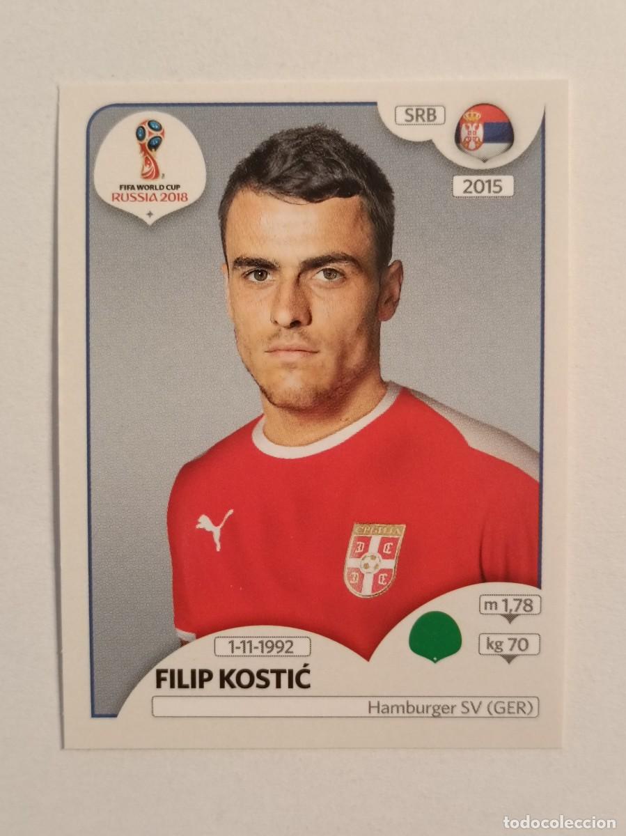 Cromos de f&uacute;tbol: #417 KOSTIC (SERBIA) MUNDIA RUSIA 2018 PANINI VERSION ROSA