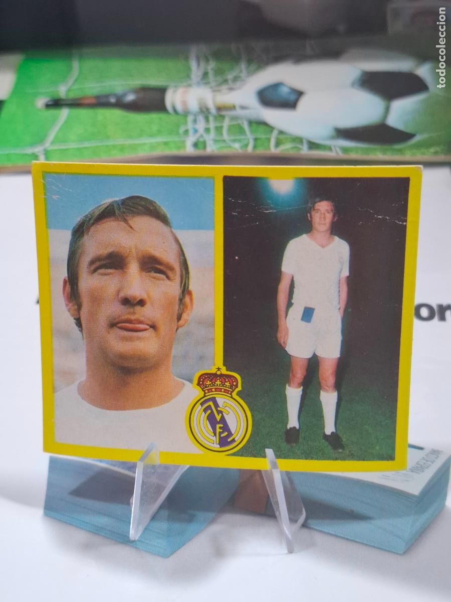 Cromos de f&uacute;tbol: ZOCO REAL MADRID LIGA 1972 1973 72 73 EDICIONES ESTE DESPEGADO
