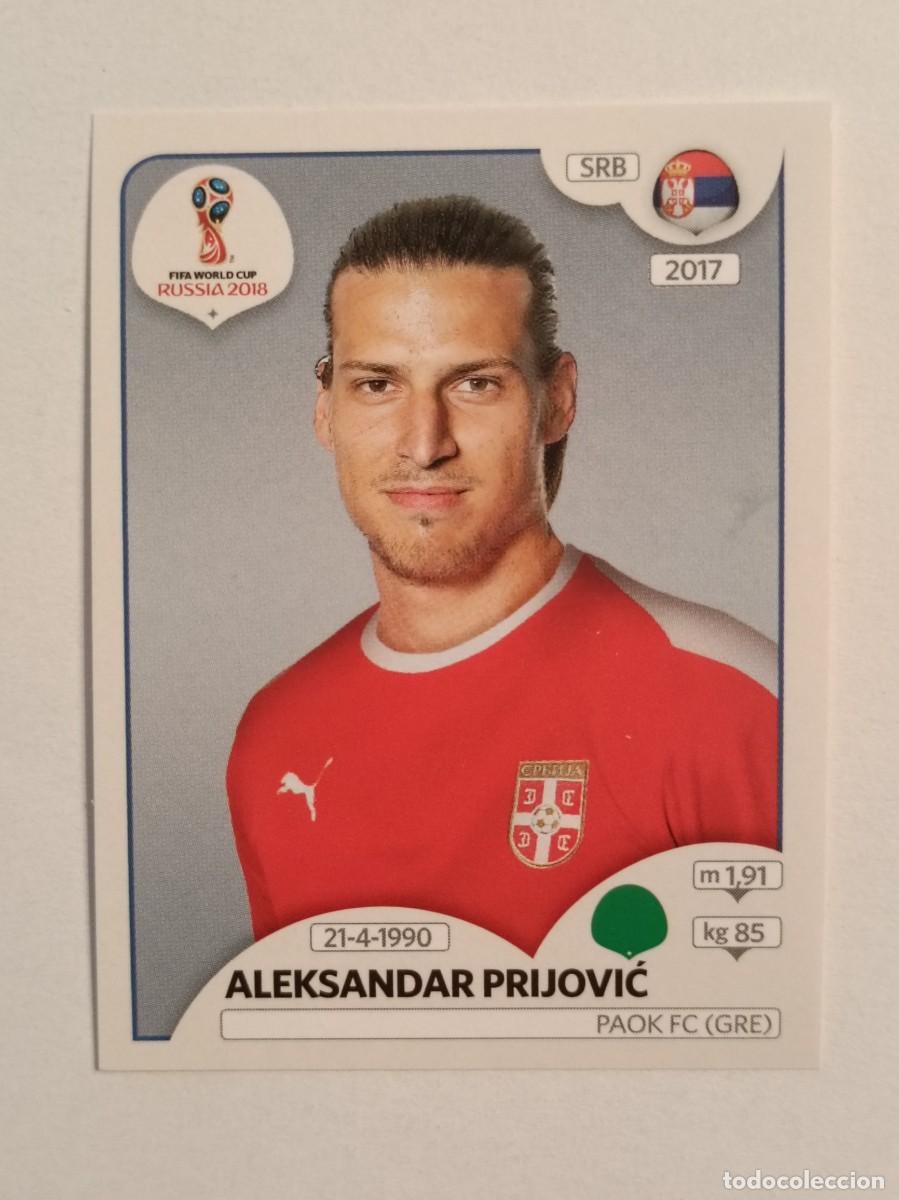 Cromos de f&uacute;tbol: #419 PRIJOVIC (SERBIA) MUNDIA RUSIA 2018 PANINI VERSION ROSA