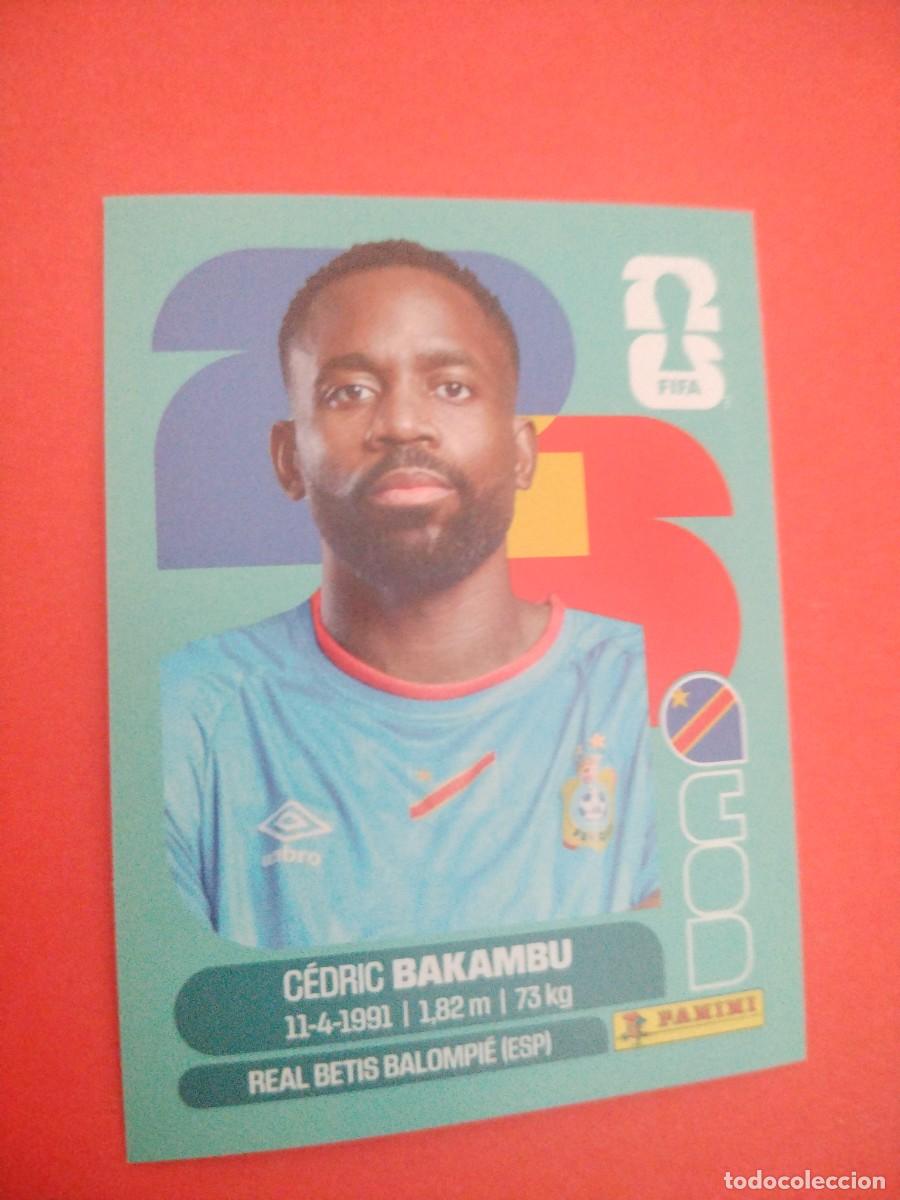 Cromos de f&uacute;tbol: CROMO MUNDIAL 2026 - CONGO COD 19