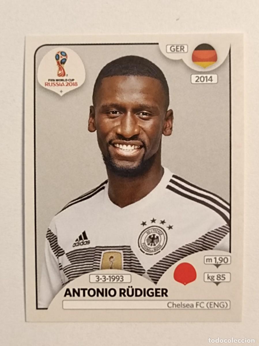 Cromos de f&uacute;tbol: #424 RUDIGER (ALEMANIA) MUNDIA RUSIA 2018 PANINI VERSION ROSA