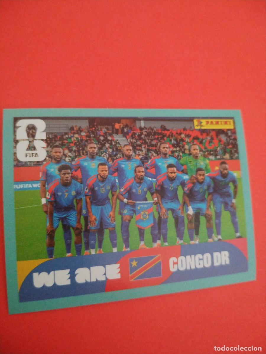 Cromos de f&uacute;tbol: CROMO MUNDIAL 2026 - CONGO COD 13