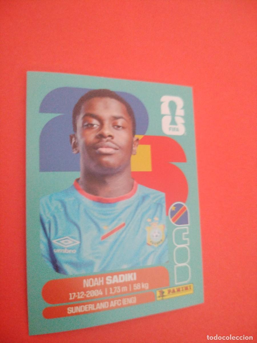 Cromos de f&uacute;tbol: CROMO MUNDIAL 2026 - CONGO COD 12