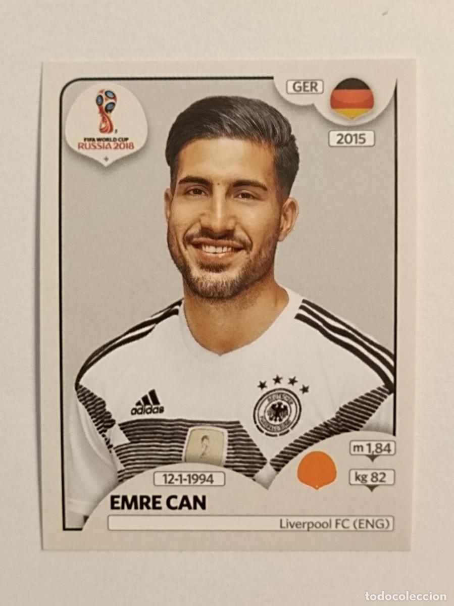 Cromos de f&uacute;tbol: #430 EMRE CAN (ALEMANIA) MUNDIA RUSIA 2018 PANINI VERSION ROSA