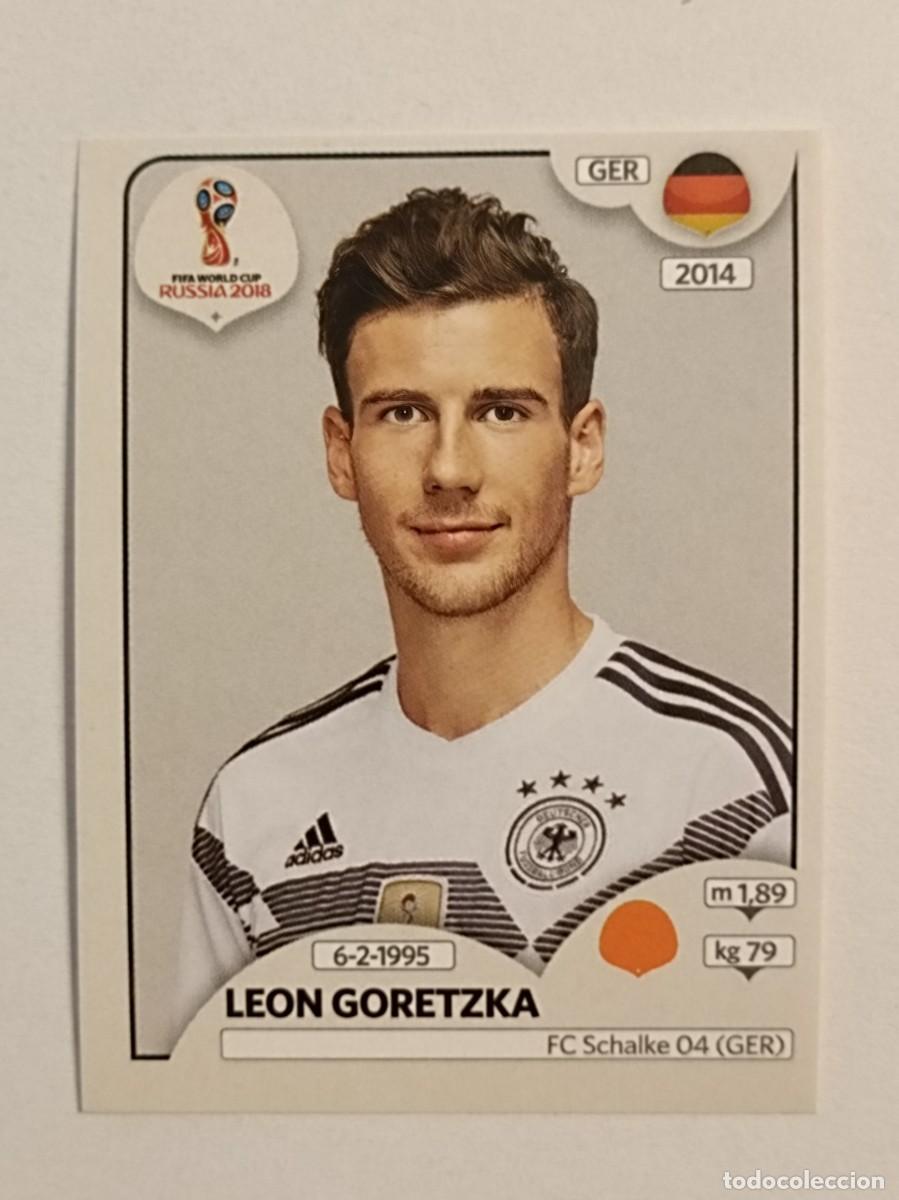 Cromos de f&uacute;tbol: #431 GORETZKA (ALEMANIA) MUNDIA RUSIA 2018 PANINI VERSION ROSA