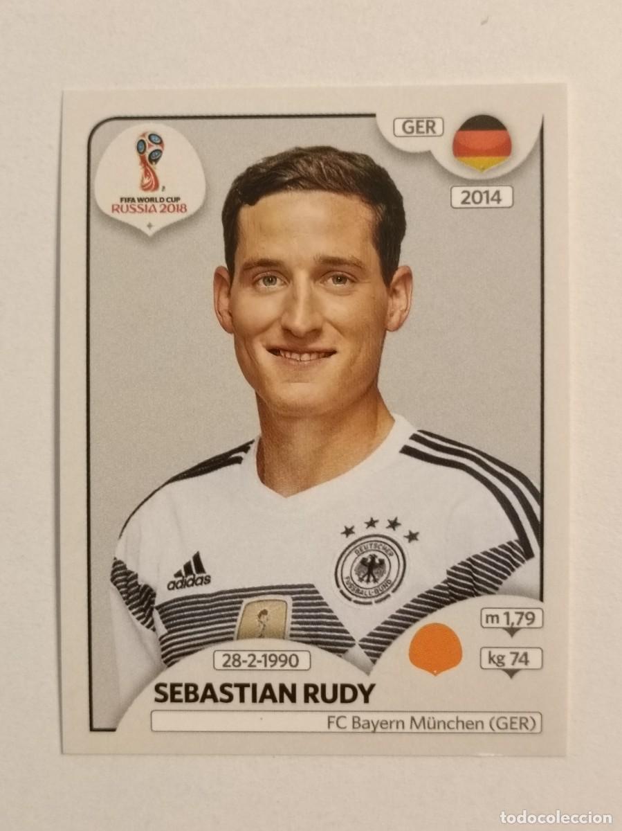 Cromos de f&uacute;tbol: #433 RUDY (ALEMANIA) MUNDIA RUSIA 2018 PANINI VERSION ROSA