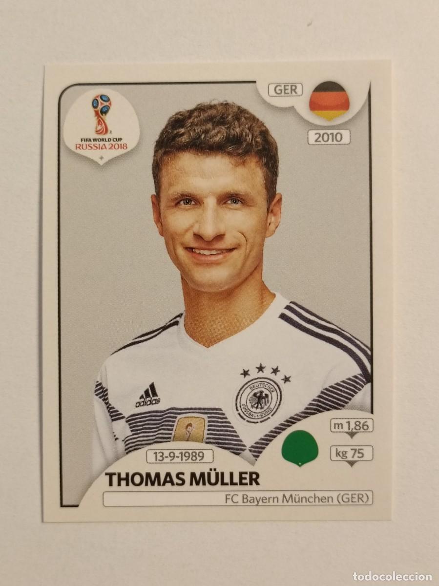 Cromos de f&uacute;tbol: #438 MULLER (ALEMANIA) MUNDIA RUSIA 2018 PANINI VERSION ROSA