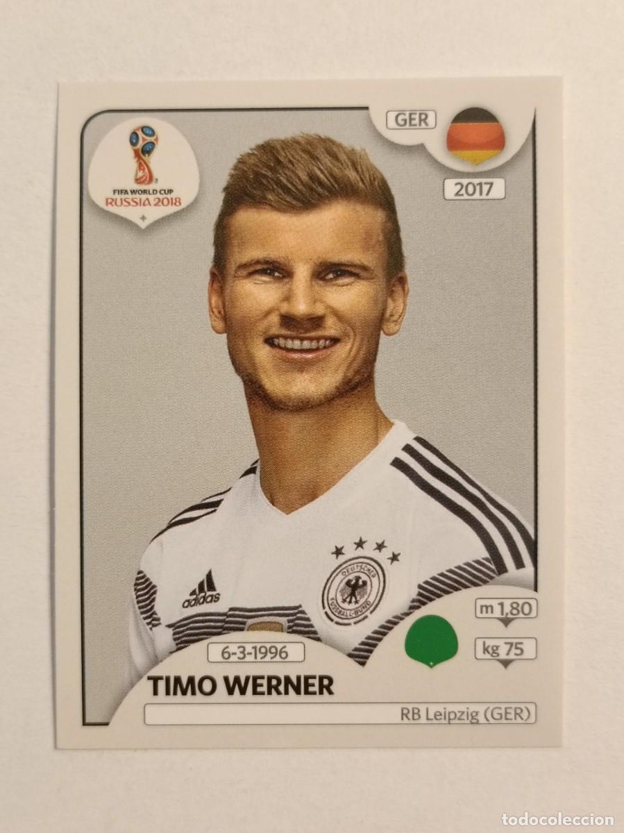 Cromos de f&uacute;tbol: #439 WERNER (ALEMANIA) MUNDIA RUSIA 2018 PANINI VERSION ROSA