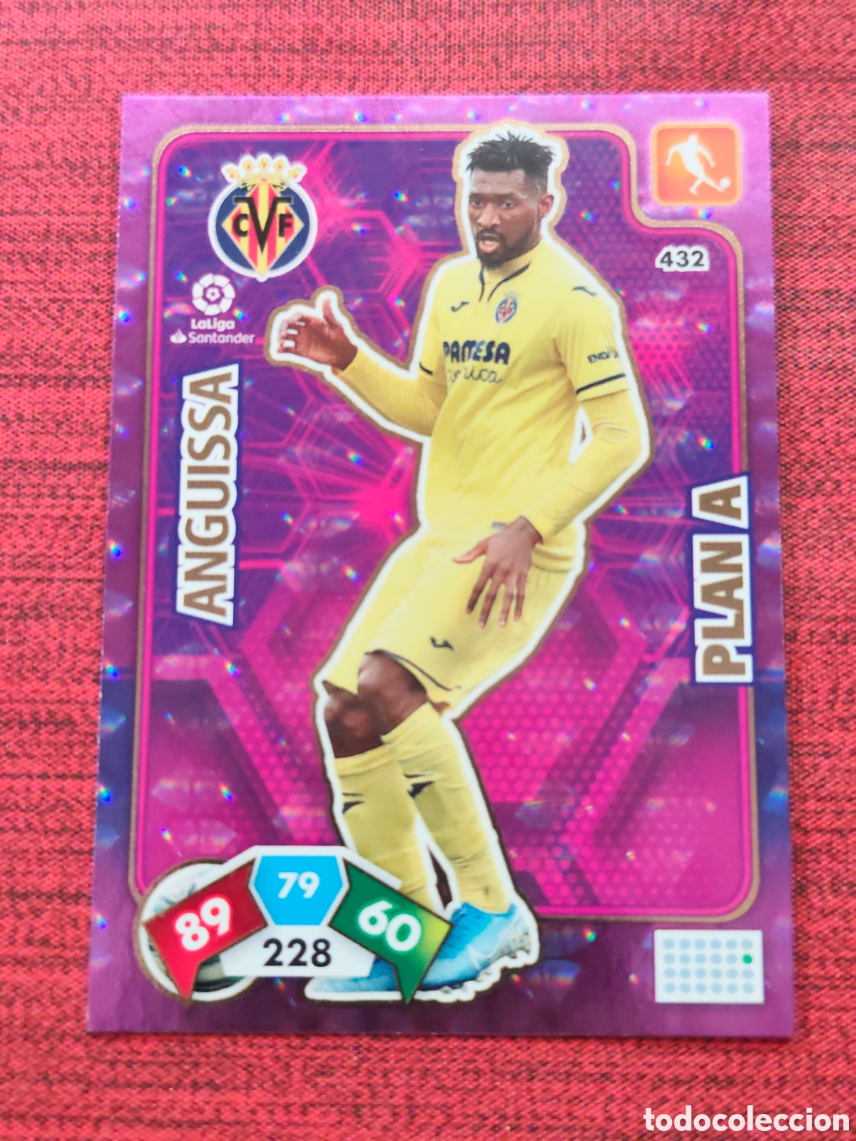 Cromos de f&uacute;tbol: 432 ANGUISSA VILLARREAL ADRENALYN XL 2019 2020