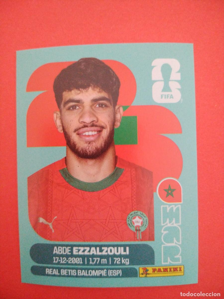 Cromos de f&uacute;tbol: CROMO MUNDIAL 2026 - MARRUECOS 17