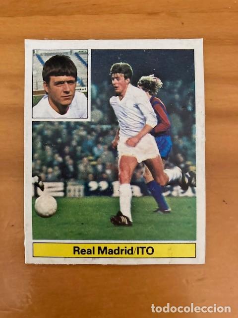 Cromos de f&uacute;tbol: ITO REAL MADRID 81-82 ESTE RECUPERADO