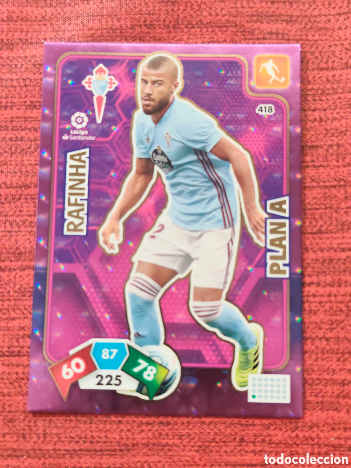Cromos de f&uacute;tbol: 418 RAFINHA CELTA DE VIGO ADRENALYN XL 2019 2020