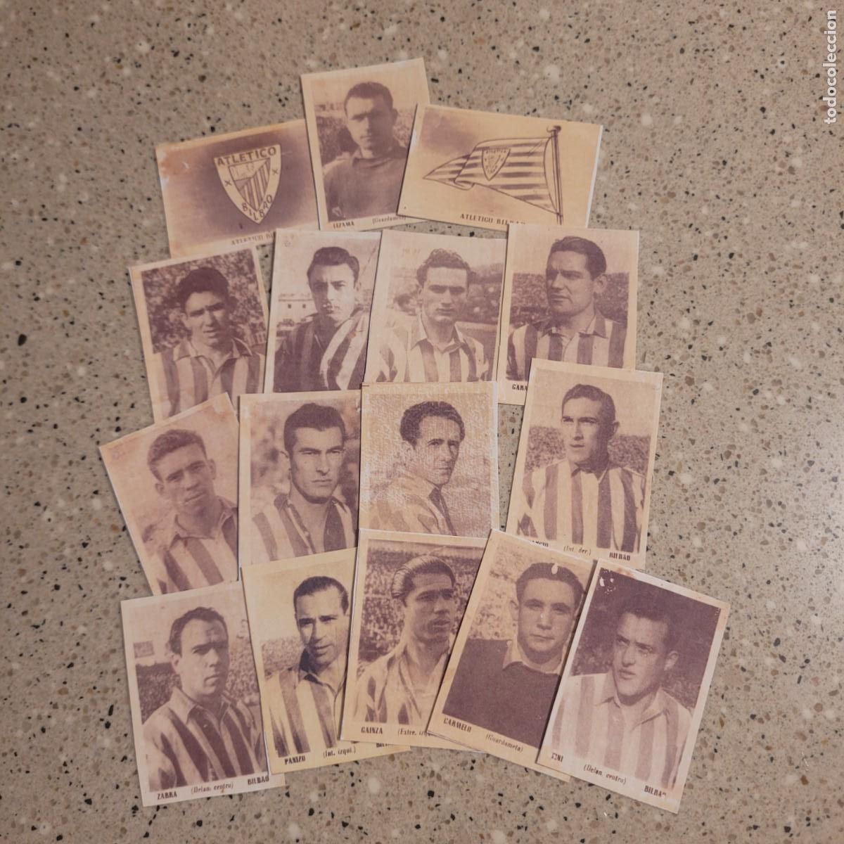 Cromos de f&uacute;tbol: ATLETICO BILBAO ASES DELFUTBOL 1952 LEER COMENTARIOS