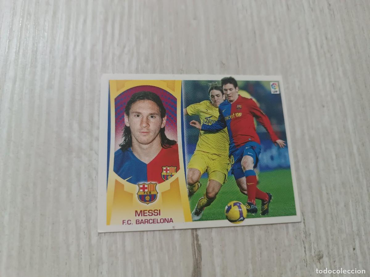 Cromos de f&uacute;tbol: MESSI LIGA ESTE 2009 2010 09 10. NUNCA PEGADO
