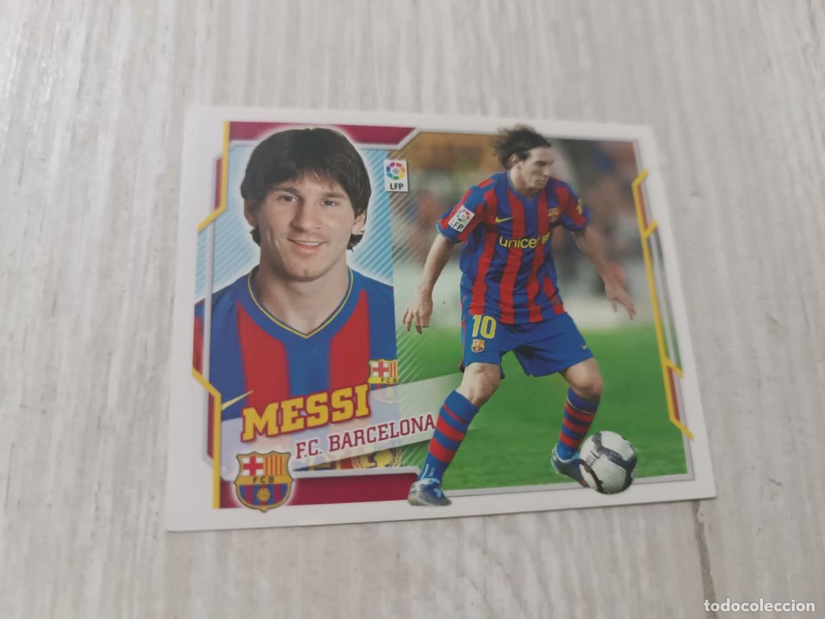 Cromos de f&uacute;tbol: MESSI LIGA ESTE 2010 2011 10 11. NUNCA PEGADO