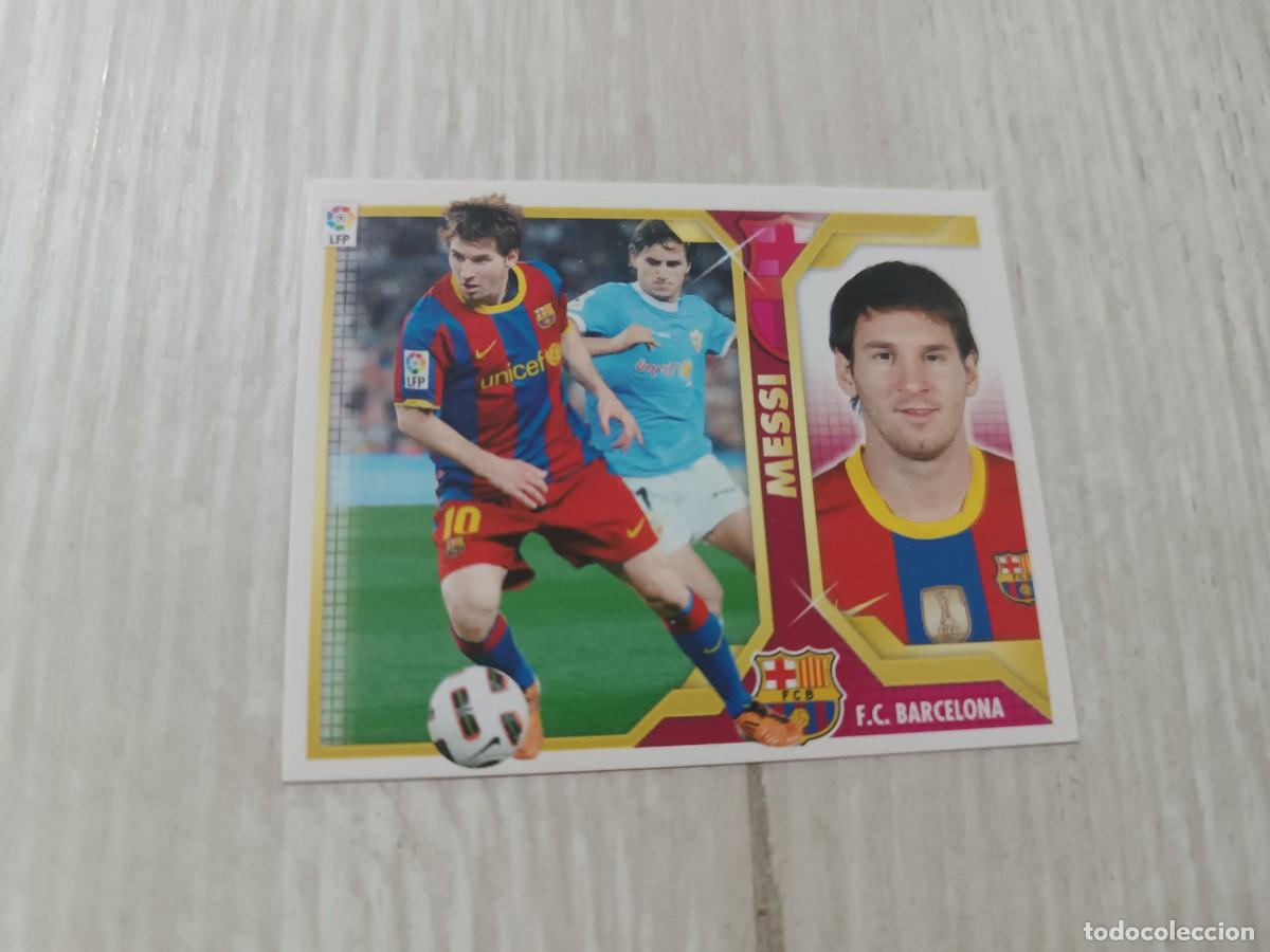 Cromos de f&uacute;tbol: MESSI LIGA ESTE 2011 2012 11 12. NUNCA PEGADO