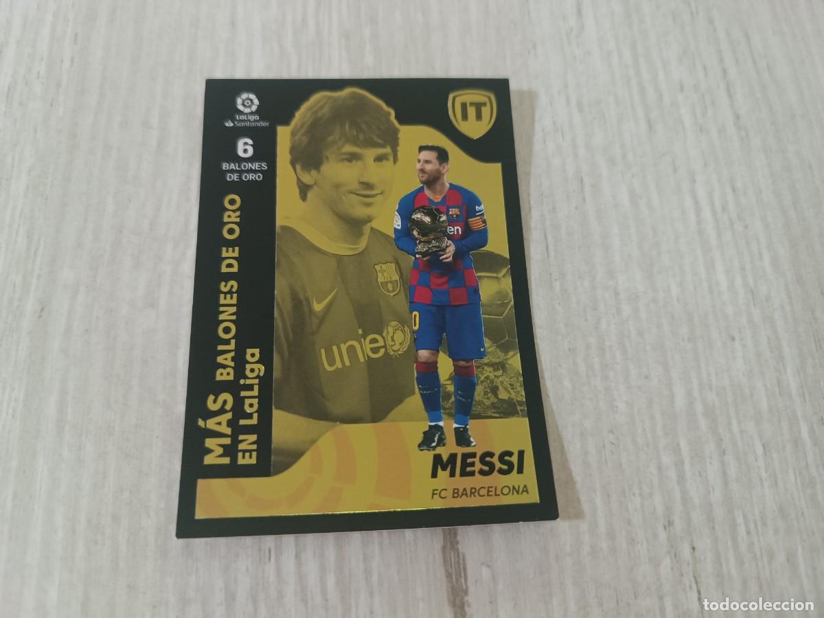 Football Stickers: MESSI ISLA DEL TESORO 9 LIGA ESTE 2021 2022 21 22. NUNCA PEGADO