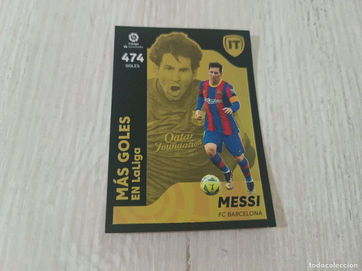 Football Stickers: MESSI ISLA DEL TESORO 3 LIGA ESTE 2021 2022 21 22. NUNCA PEGADO