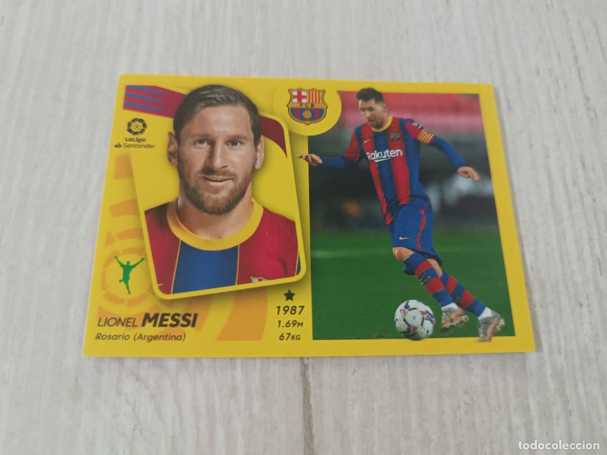 Football Stickers: MESSI LIGA ESTE 2021 2022 21 22. NUNCA PEGADO