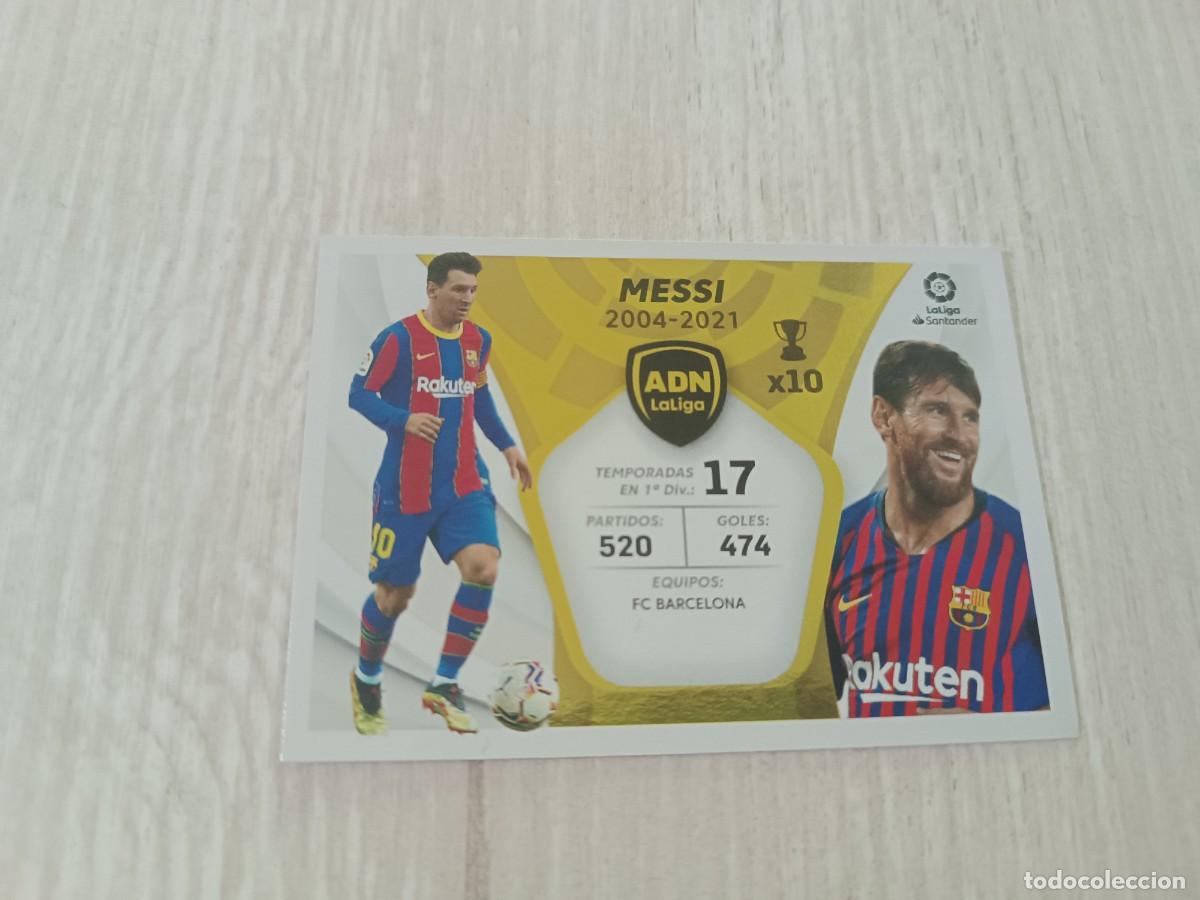 Football Stickers: MESSI ADN LIGA ESTE 2021 2022 21 22. NUNCA PEGADO
