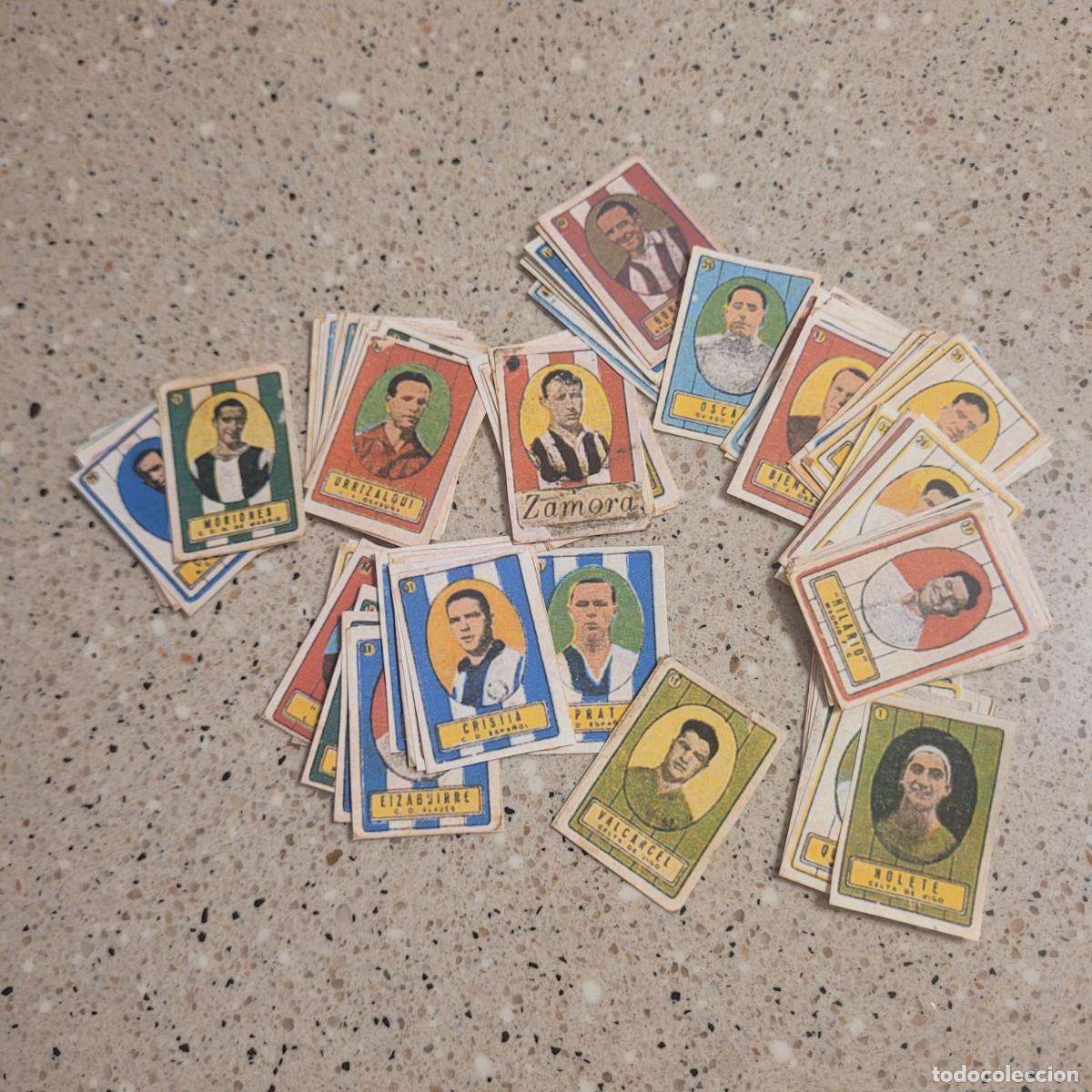 Cromos de f&uacute;tbol: LOTE 99 CROMOS DE PRODUCTOS KARAKAZ 1935.LEER COMENTARIOS