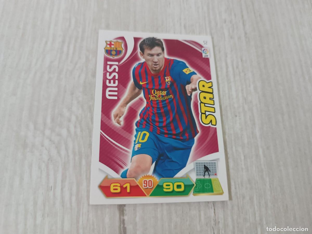 Football Stickers: MESSI STAR ADRENALYN 2011 2012 11 12