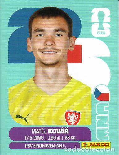 Cromos de f&uacute;tbol: CROMO PANINI MUNDIAL WORLD CUP 2026 - CZE 2 - KOV&Aacute;R - REP. CHECA