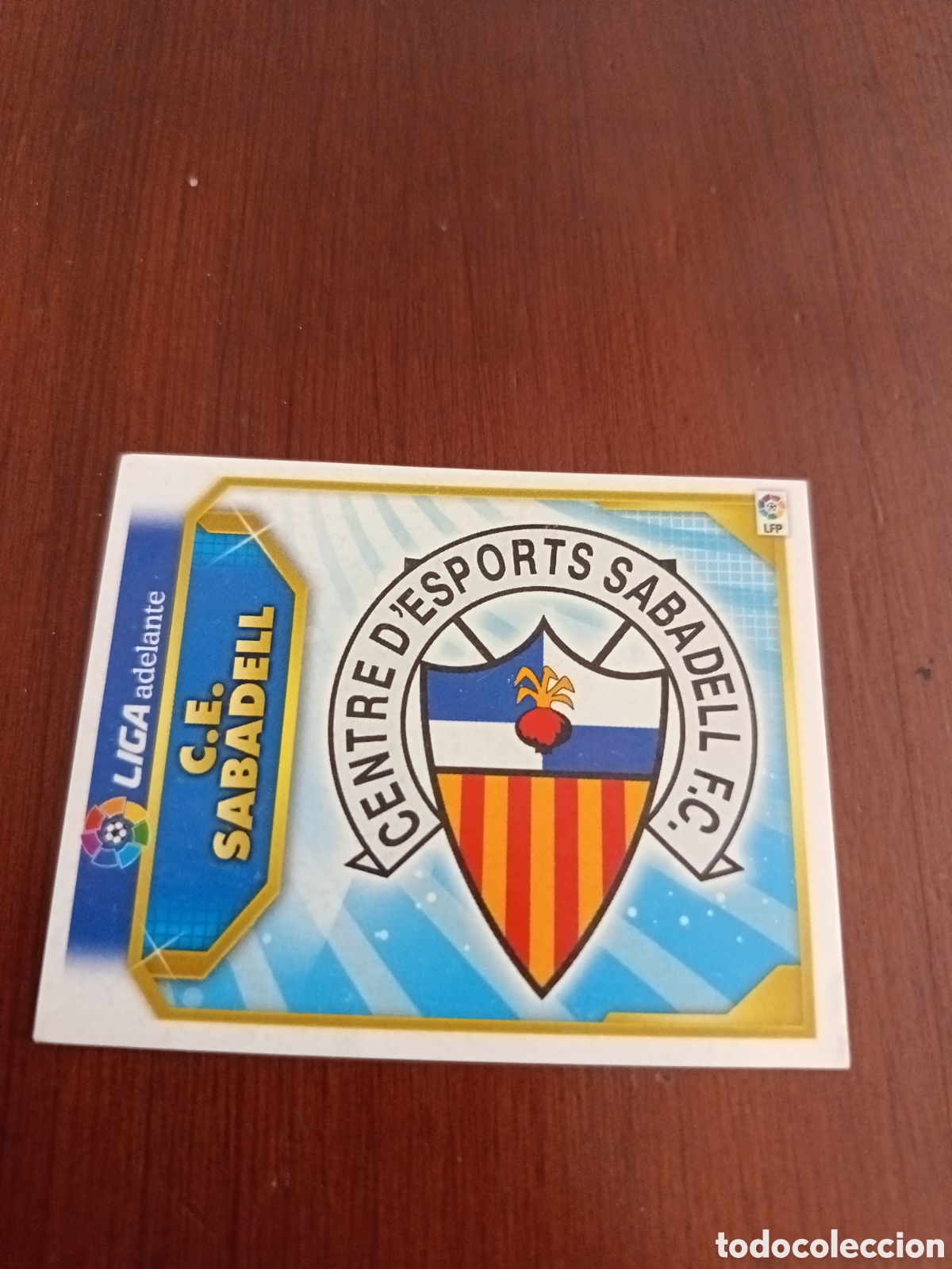 Football Stickers: Escudo Sabadell F.C.