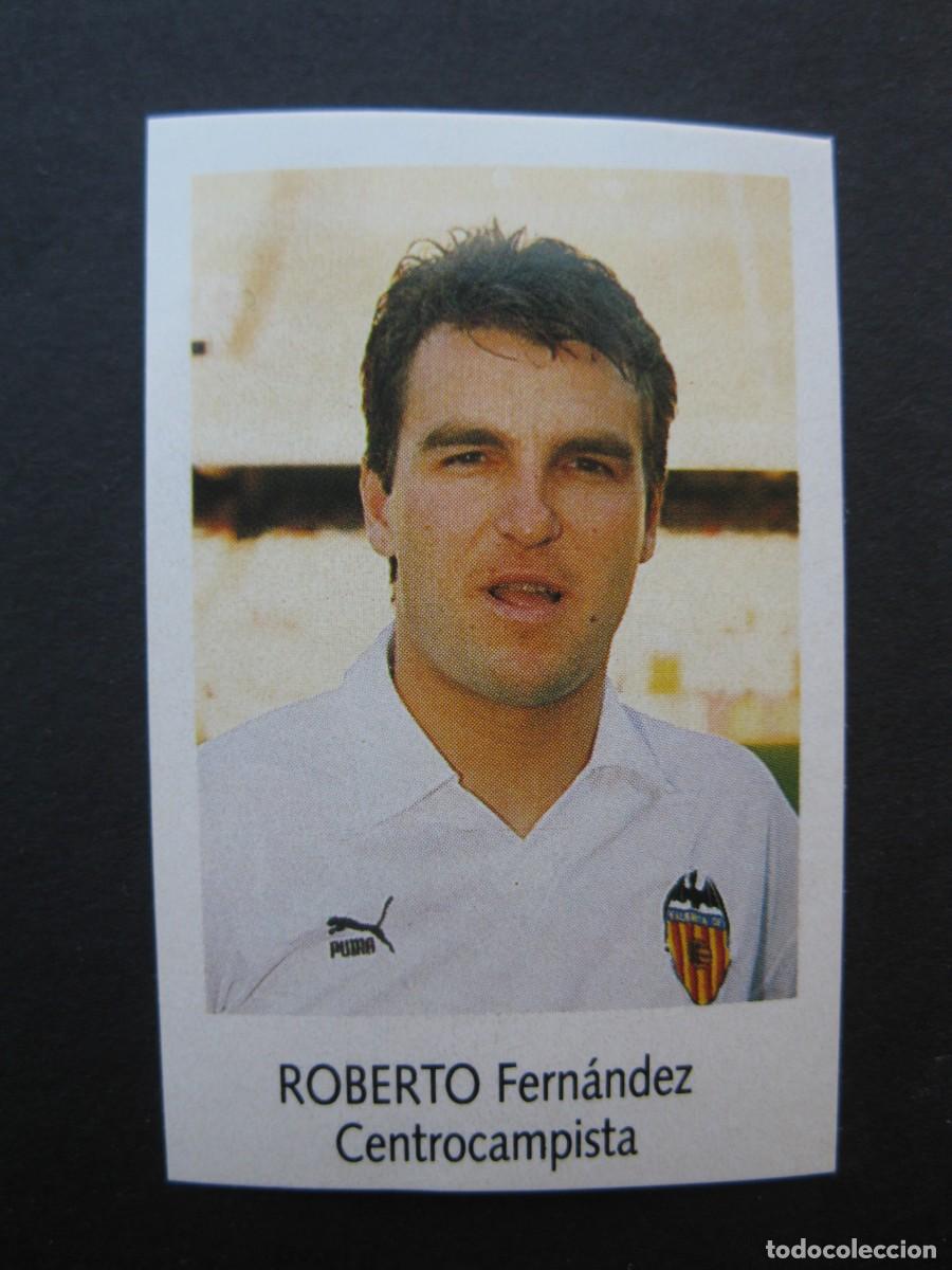 Cromos de f&uacute;tbol: ROBERTO (VALENCIA C.F.) - N&ordm; 212 - LIGA F&Uacute;TBOL 91-92 - BIMBO - NUNCA PEGADO.