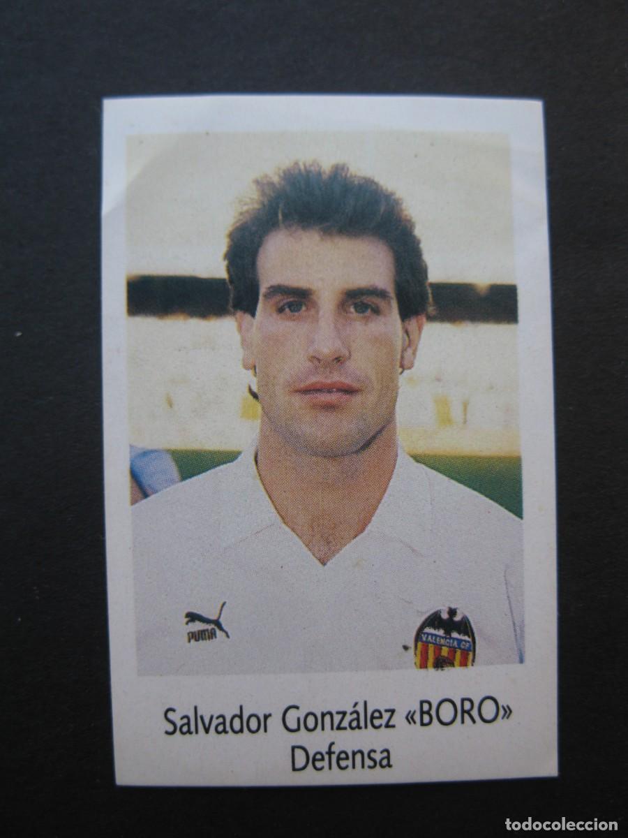 Cartes &agrave; collectionner de Football: BORO (VALENCIA C.F.) - N&ordm; 209 - LIGA F&Uacute;TBOL 91-92 - BIMBO - NUNCA PEGADO.