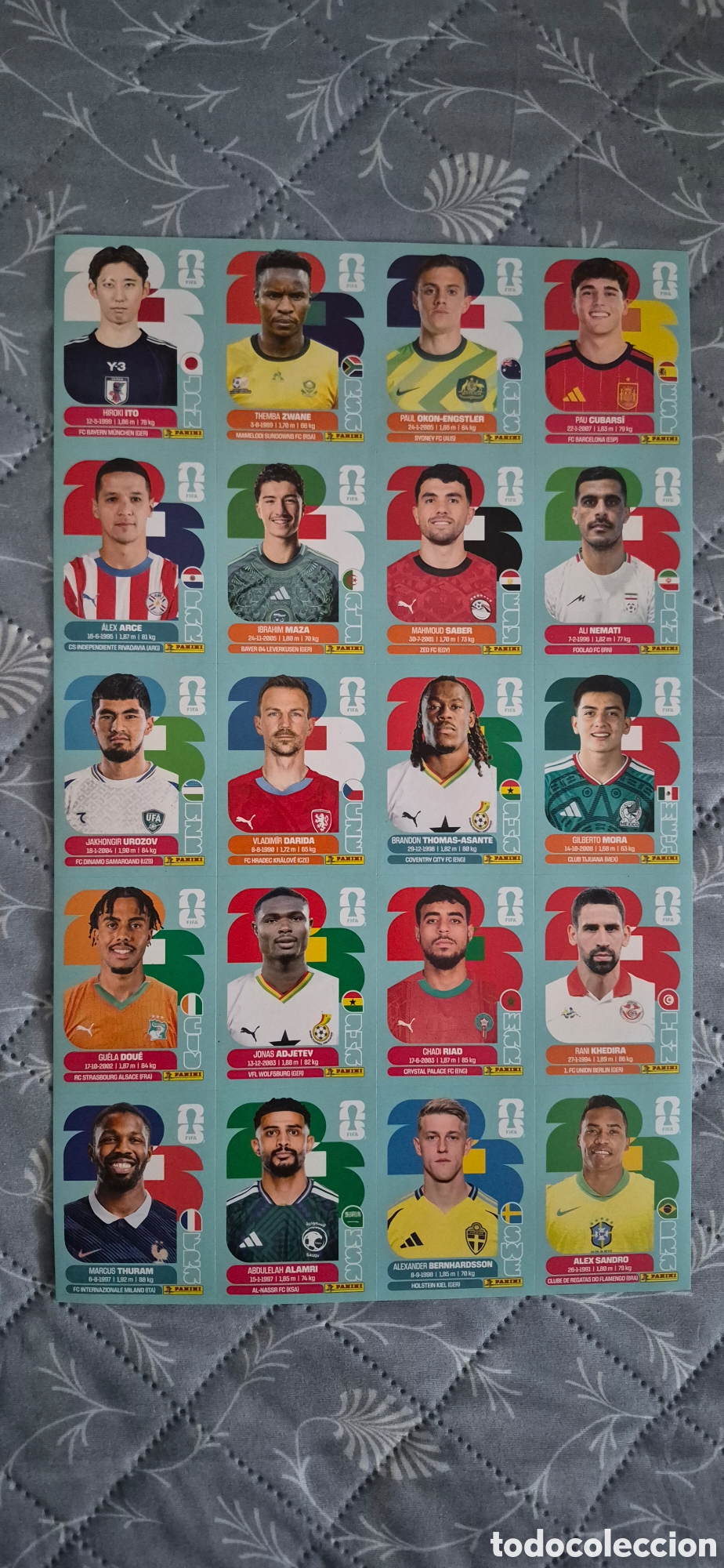 Football Stickers: CROMOS ACTUALIZACI&Oacute;N MUNDIAL 2026