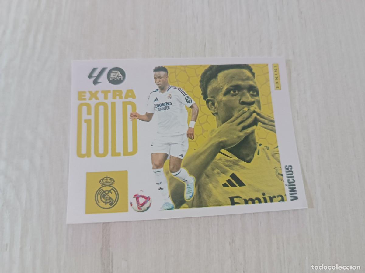 Cartes &agrave; collectionner de Football: VINICIUS EXTRA GOLD LIGA ESTE 2025 2026 25 26. NUNCA PEGADO