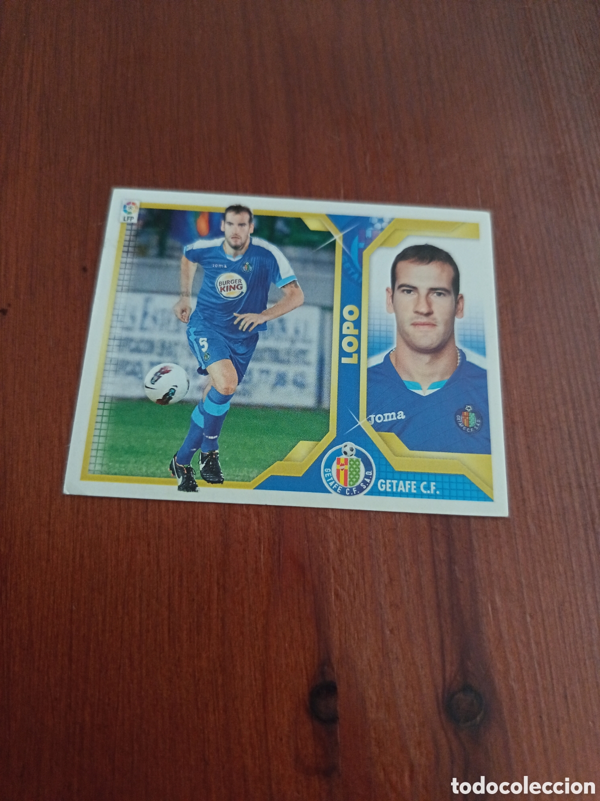 Cartes &agrave; collectionner de Football: Lopo Getafe Futbol Club