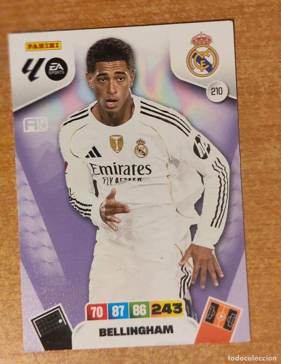 Cromos de f&uacute;tbol: 210 BELLINGHAM REAL MADRID ⚽ LIGA ADRENALYN XL 2025 2026 25 26