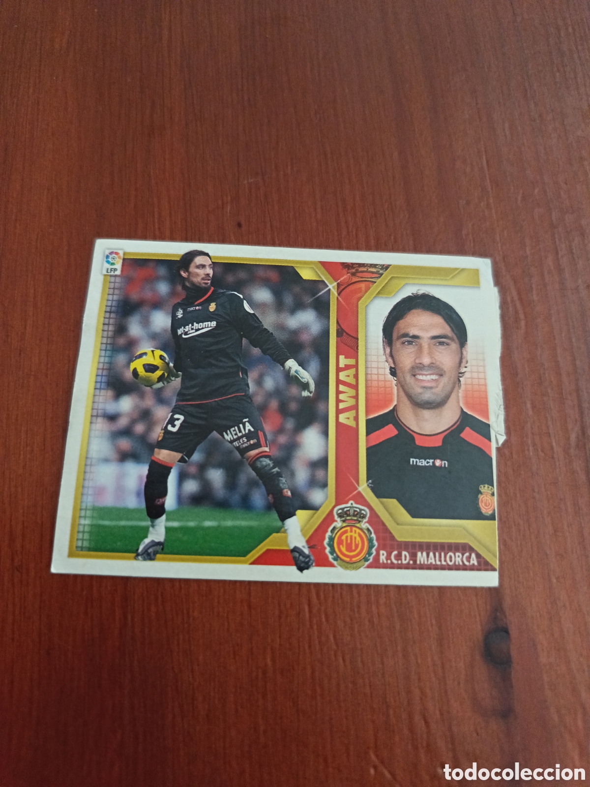 Cartes &agrave; collectionner de Football: Awat Real C.D. Mallorca