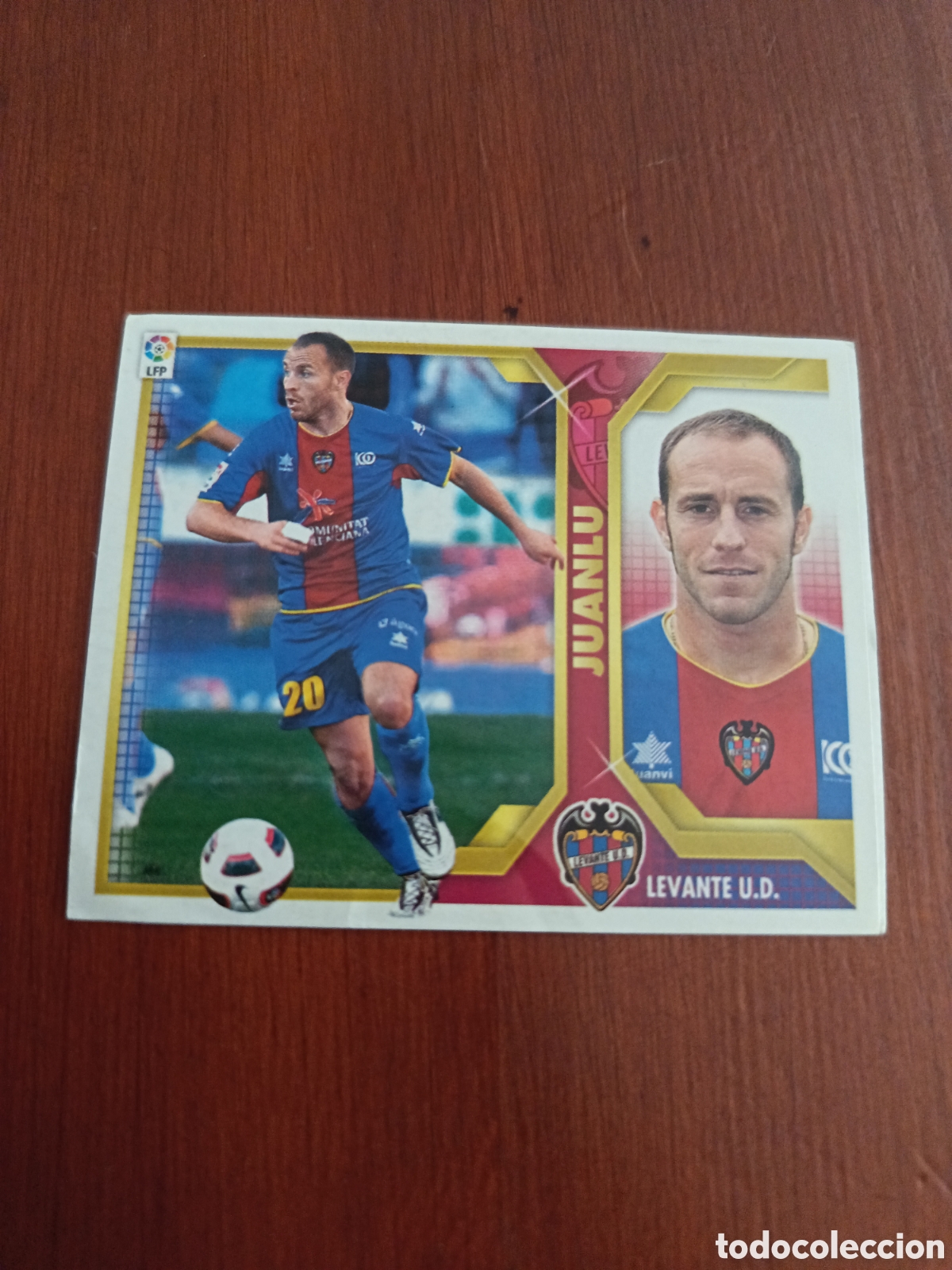 Cartes &agrave; collectionner de Football: Juanlu Levante Uni&oacute;n Deportiva