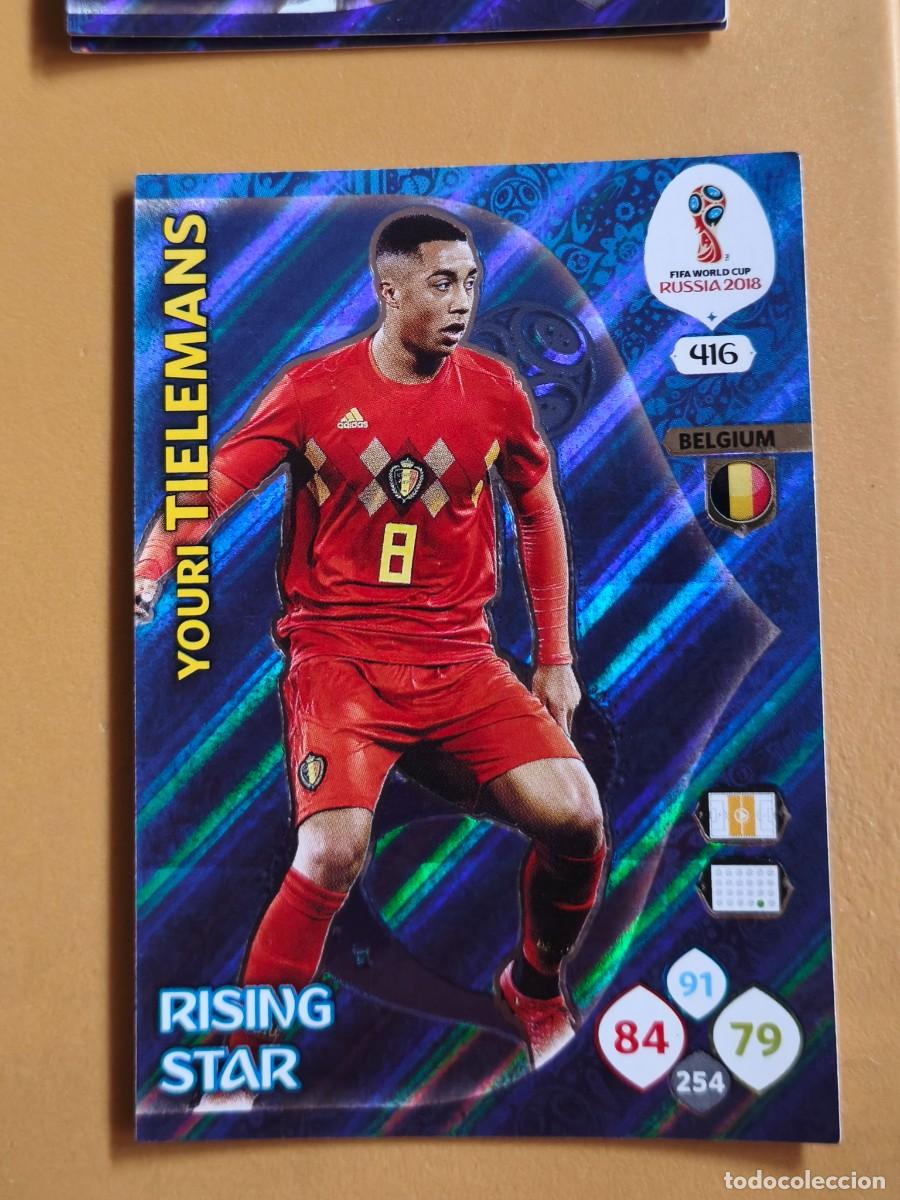 Cartes &agrave; collectionner de Football: tielemans, rusia 2018 fifa rising star