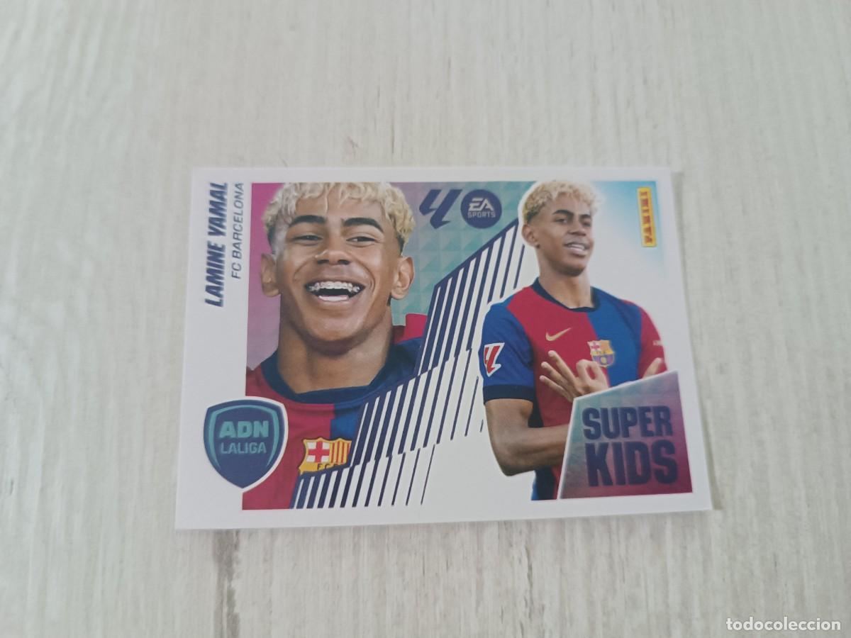 Cartes &agrave; collectionner de Football: LAMINE YAMAL SUPER KIDS LIGA ESTE 2025 2026 25 26. NUNCA PEGADO
