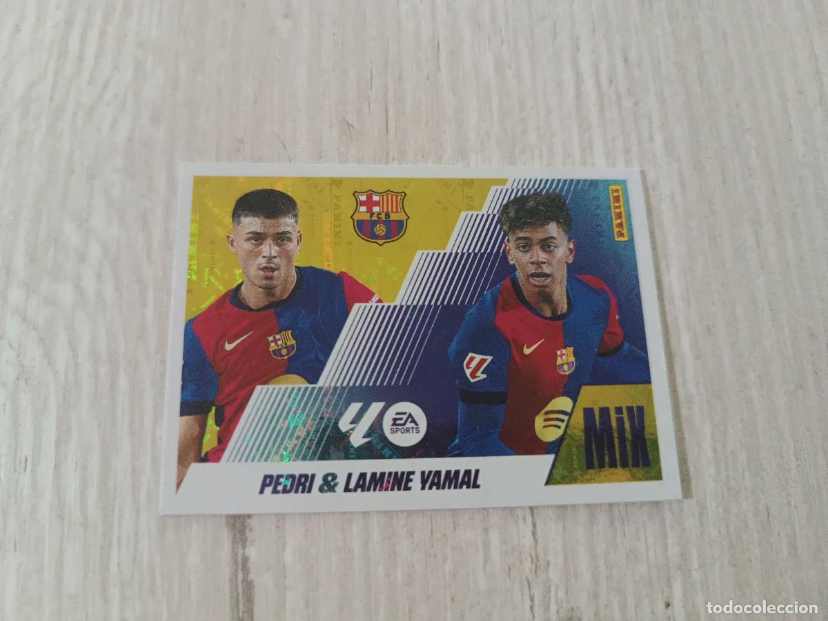 Football Stickers: PEDRI LAMINE YAMAL MIX LIGA ESTE 2025 2026 25 26. NUNCA PEGADO