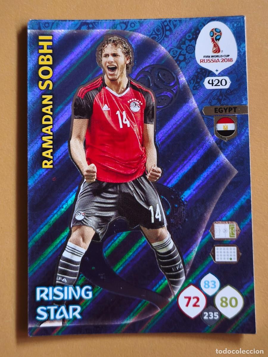 Football Stickers: ramadan sobhi, rusia 2018 fifa rising star