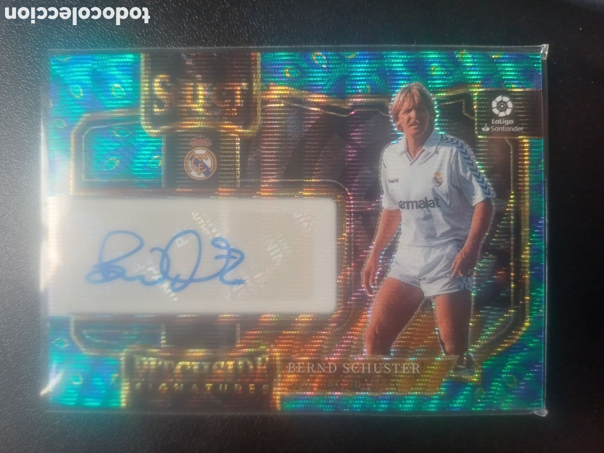 Fu&szlig;ball-Sticker: #PS-BSC BERND SCHUSTER REAL MADRID AUTO ORIGINAL PANINI SELECT LA LIGA 2022-23
