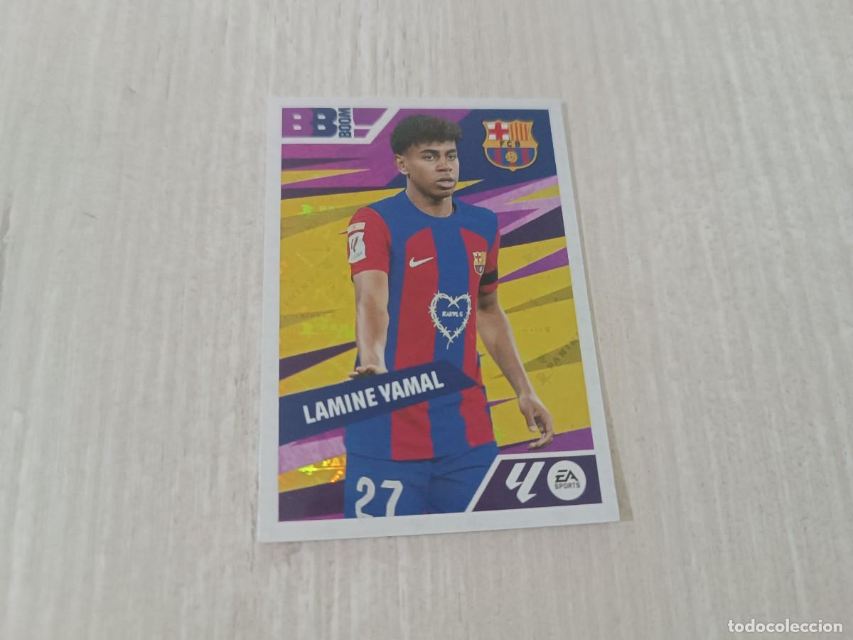 Football Stickers: LAMINE YAMAL BABY BOOM LIGA ESTE 2024 2025 24 25. NUNCA PEGADO